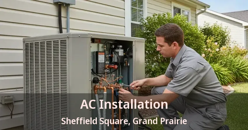 AC Installation Sheffield Square, Grand Prairie - TX