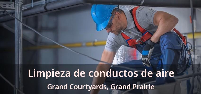 Limpieza de conductos de aire Grand Courtyards, Grand Prairie - TX