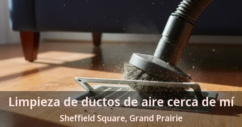 Limpieza de ductos de aire cerca de mí Sheffield Square, Grand Prairie - TX
