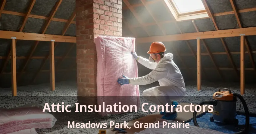 Attic Insulation Contractors Meadows Park, Grand Prairie - TX Attic Insulation Contractors Meadows Park, Grand Prairie - TX
