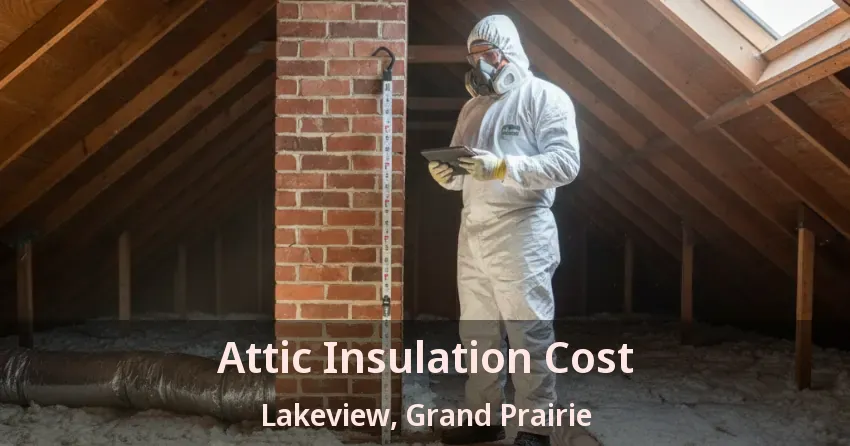 Attic Insulation Cost Lakeview, Grand Prairie - TX