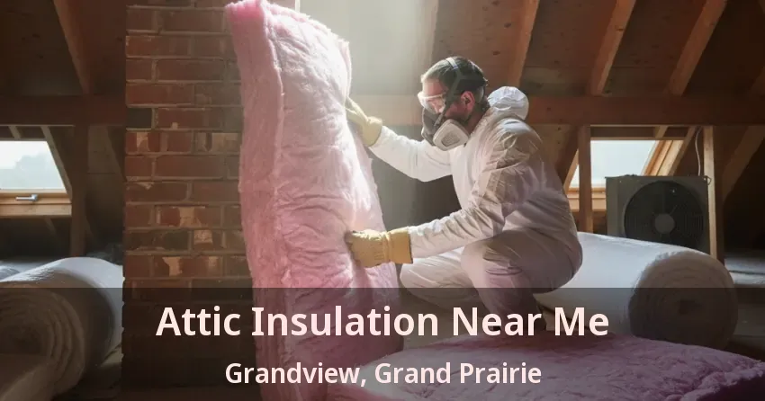 Attic Insulation Near Me Grandview, Grand Prairie - TX