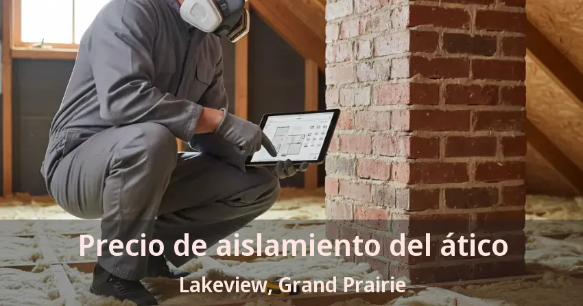 Precio de aislamiento del ático Lakeview, Grand Prairie - TX Precio de aislamiento del ático Lakeview, Grand Prairie - TX