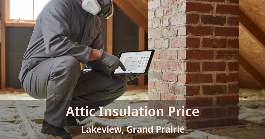 Attic Insulation Price Lakeview, Grand Prairie - TX