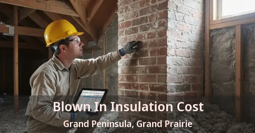 Blown In Insulation Cost Grand Peninsula, Grand Prairie - TX Blown In Insulation Cost Grand Peninsula, Grand Prairie - TX