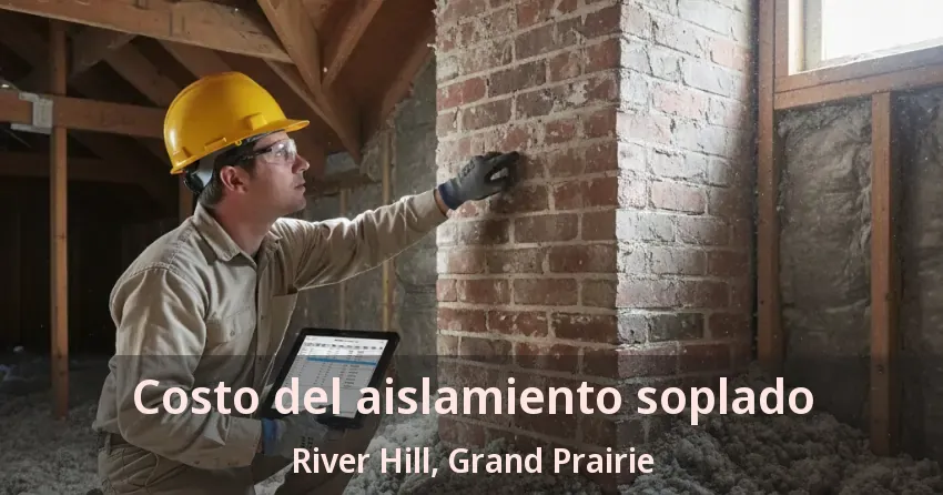 Costo del aislamiento soplado River Hill, Grand Prairie - TX Costo del aislamiento soplado River Hill, Grand Prairie - TX