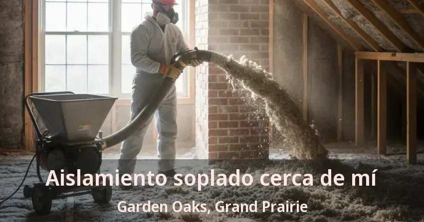 Aislamiento soplado cerca de mí Garden Oaks, Grand Prairie - TX Aislamiento soplado cerca de mí Garden Oaks, Grand Prairie - TX