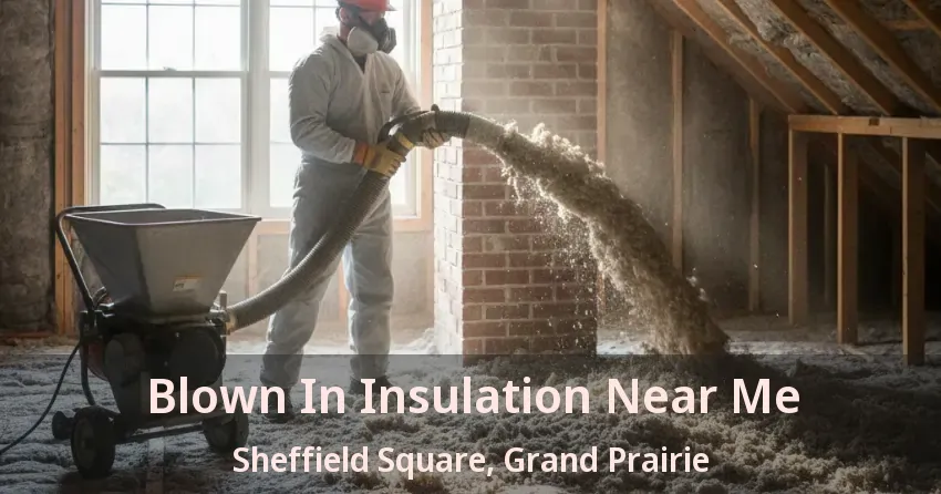 Blown In Insulation Near Me Sheffield Square, Grand Prairie - TX Blown In Insulation Near Me Sheffield Square, Grand Prairie - TX