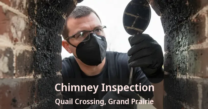 Chimney Inspection Quail Crossing, Grand Prairie - TX