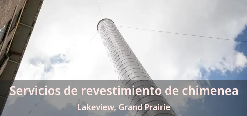 Servicios de revestimiento de chimenea Lakeview, Grand Prairie - TX