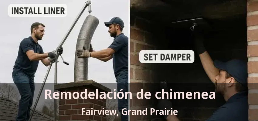 Remodelación de chimenea Fairview, Grand Prairie - TX Remodelación de chimenea Fairview, Grand Prairie - TX