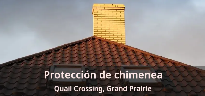 Protección de chimenea Quail Crossing, Grand Prairie - TX