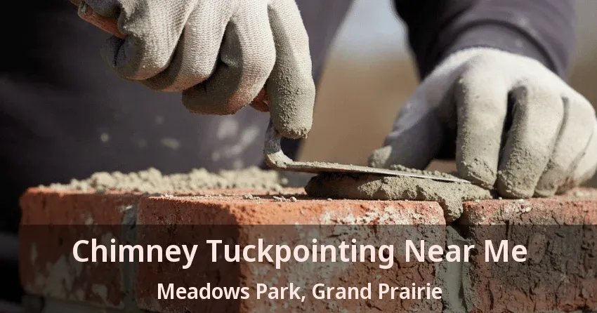 Chimney Tuckpointing Near Me Meadows Park, Grand Prairie - TX