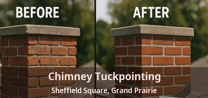 Chimney Tuckpointing Sheffield Square, Grand Prairie - TX