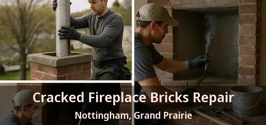 Cracked Fireplace Bricks Repair Nottingham, Grand Prairie - TX Cracked Fireplace Bricks Repair Nottingham, Grand Prairie - TX