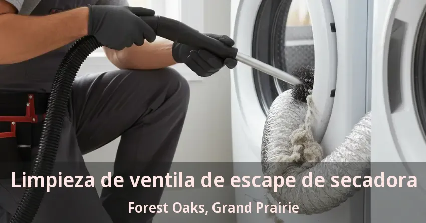 Limpieza de ventila de escape de secadora Forest Oaks, Grand Prairie - TX