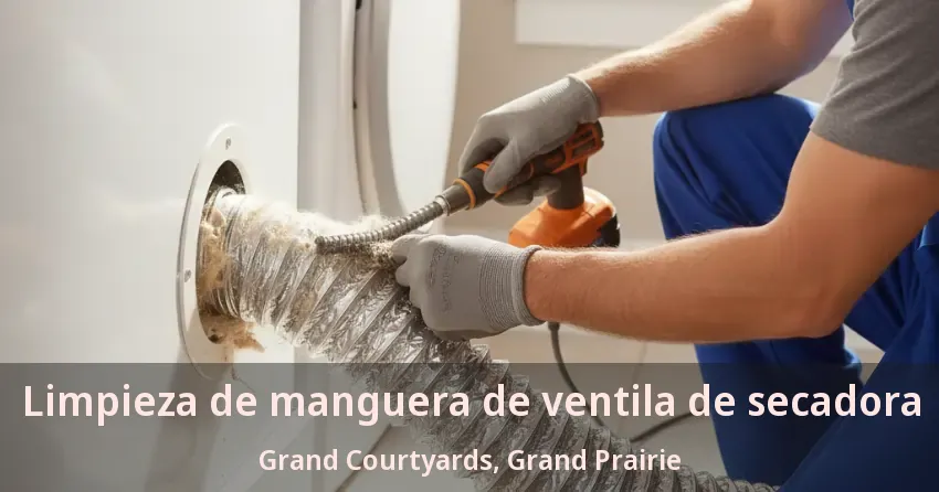 Limpieza de manguera de ventila de secadora Grand Courtyards, Grand Prairie - TX Limpieza de manguera de ventila de secadora Grand Courtyards, Grand Prairie - TX