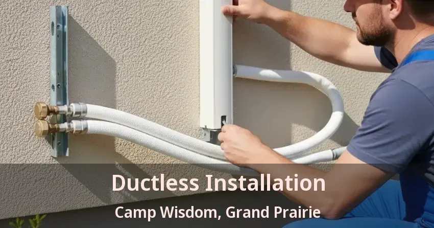 Ductless Installation Camp Wisdom, Grand Prairie - TX
