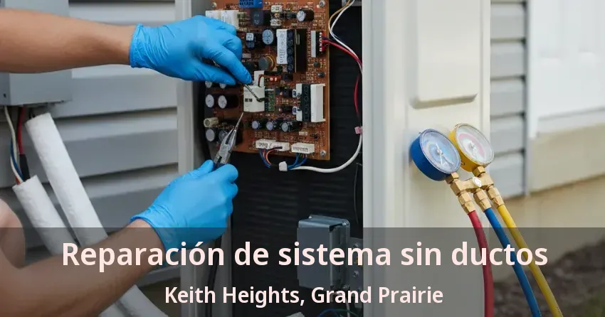 Reparación de sistema sin ductos Keith Heights, Grand Prairie - TX