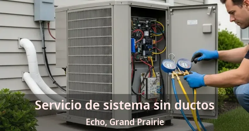 Servicio de sistema sin ductos Echo, Grand Prairie - TX Servicio de sistema sin ductos Echo, Grand Prairie - TX