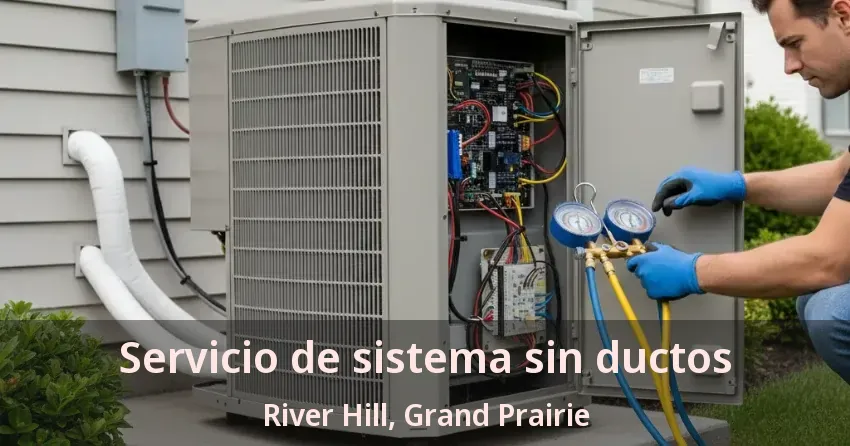 Servicio de sistema sin ductos River Hill, Grand Prairie - TX Servicio de sistema sin ductos River Hill, Grand Prairie - TX