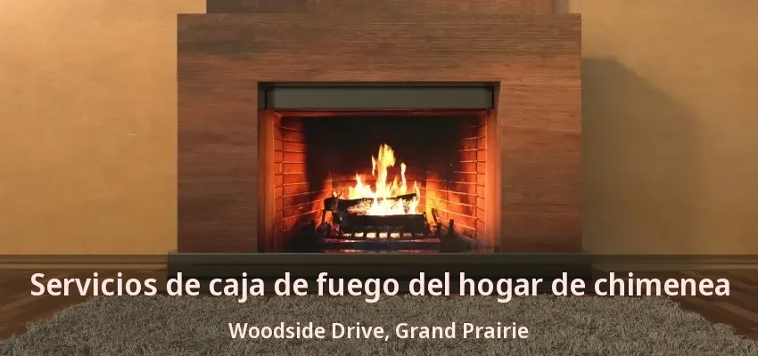 Servicios de caja de fuego del hogar de chimenea Woodside Drive, Grand Prairie - TX Servicios de caja de fuego del hogar de chimenea Woodside Drive, Grand Prairie - TX