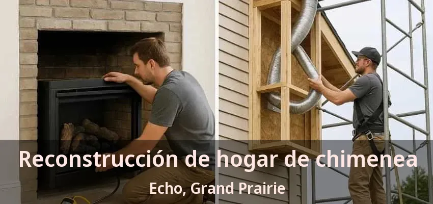 Reconstrucción de hogar de chimenea Echo, Grand Prairie - TX Reconstrucción de hogar de chimenea Echo, Grand Prairie - TX