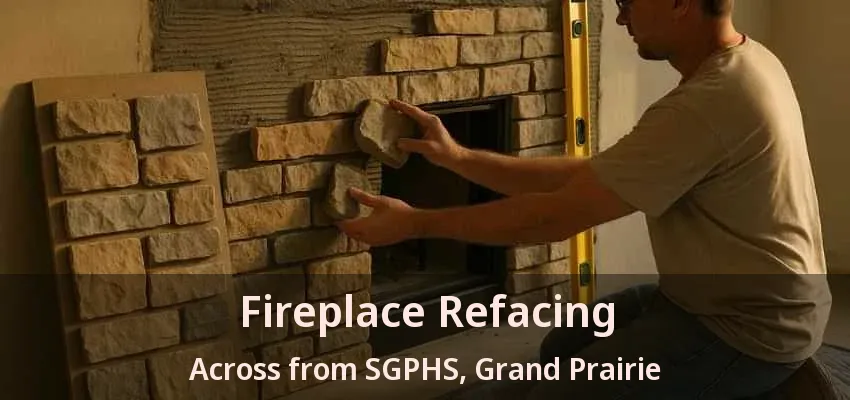 Fireplace Refacing Across from SGPHS, Grand Prairie - TX Fireplace Refacing Across from SGPHS, Grand Prairie - TX