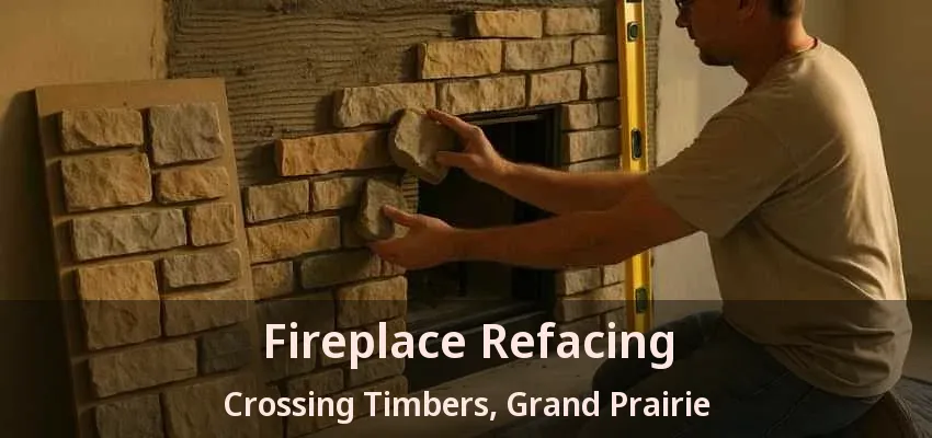 Fireplace Refacing Crossing Timbers, Grand Prairie - TX