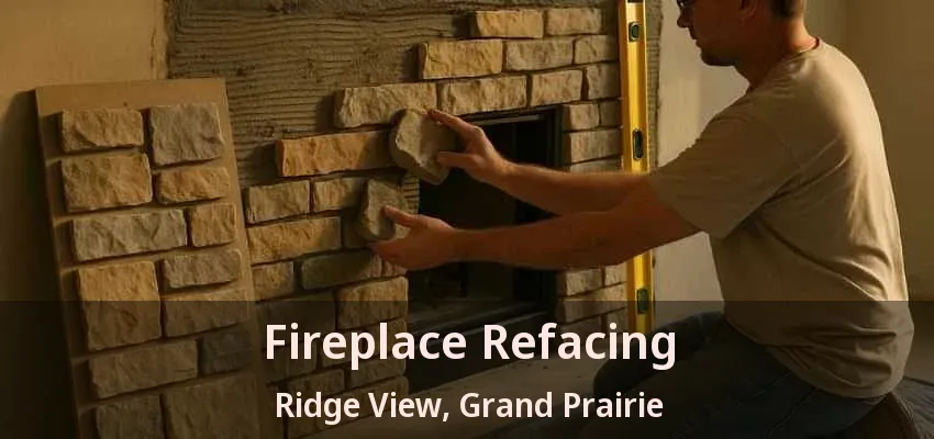 Fireplace Refacing Ridge View, Grand Prairie - TX