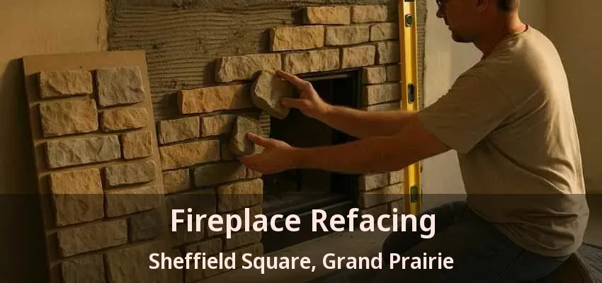 Fireplace Refacing Sheffield Square, Grand Prairie - TX