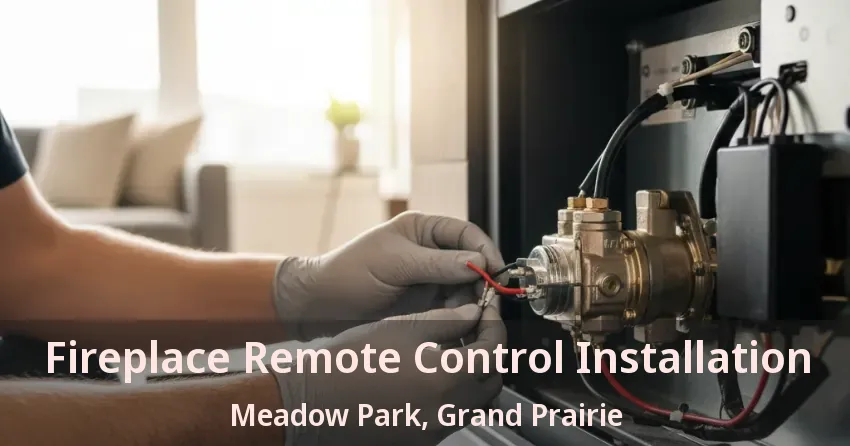 Fireplace Remote Control Installation Meadow Park, Grand Prairie - TX