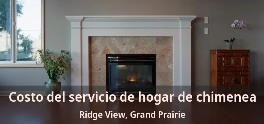 Costo del servicio de hogar de chimenea Ridge View, Grand Prairie - TX