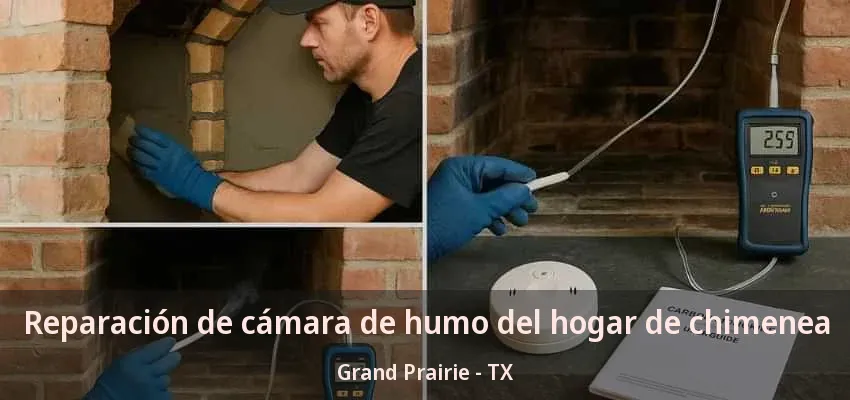 Reparación de cámara de humo del hogar de chimenea Grand Prairie - TX Reparación de cámara de humo del hogar de chimenea Grand Prairie - TX