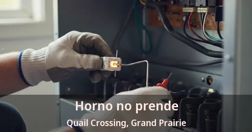 Horno no prende Quail Crossing, Grand Prairie - TX Horno no prende Quail Crossing, Grand Prairie - TX