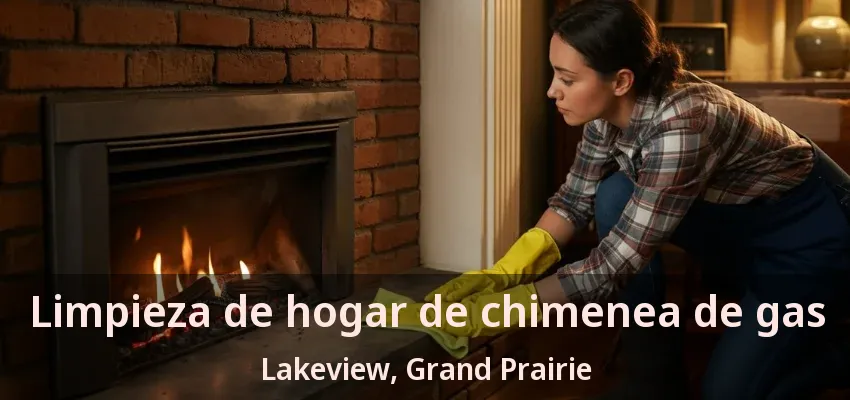 Limpieza de hogar de chimenea de gas Lakeview, Grand Prairie - TX Limpieza de hogar de chimenea de gas Lakeview, Grand Prairie - TX