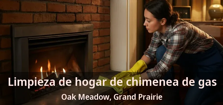 Limpieza de hogar de chimenea de gas Oak Meadow, Grand Prairie - TX Limpieza de hogar de chimenea de gas Oak Meadow, Grand Prairie - TX