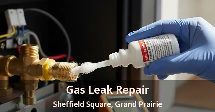 Gas Leak Repair Sheffield Square, Grand Prairie - TX