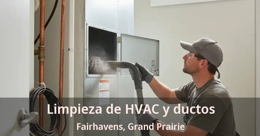 Limpieza de HVAC y ductos Fairhavens, Grand Prairie - TX Limpieza de HVAC y ductos Fairhavens, Grand Prairie - TX