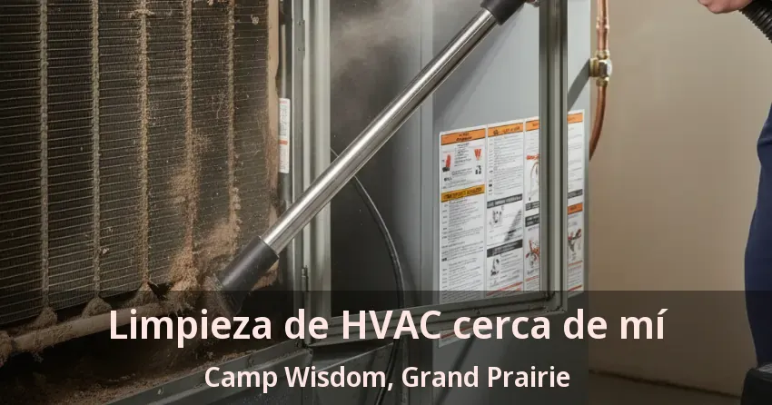 Limpieza de HVAC cerca de mí Camp Wisdom, Grand Prairie - TX