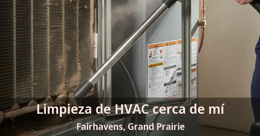Limpieza de HVAC cerca de mí Fairhavens, Grand Prairie - TX