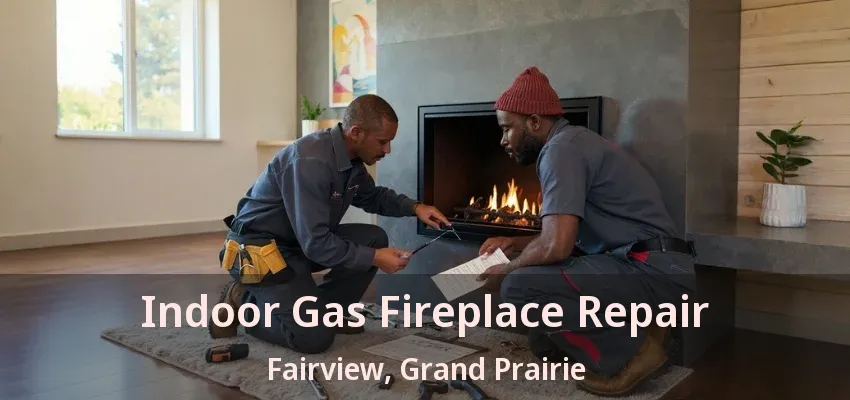Indoor Gas Fireplace Repair Fairview, Grand Prairie - TX