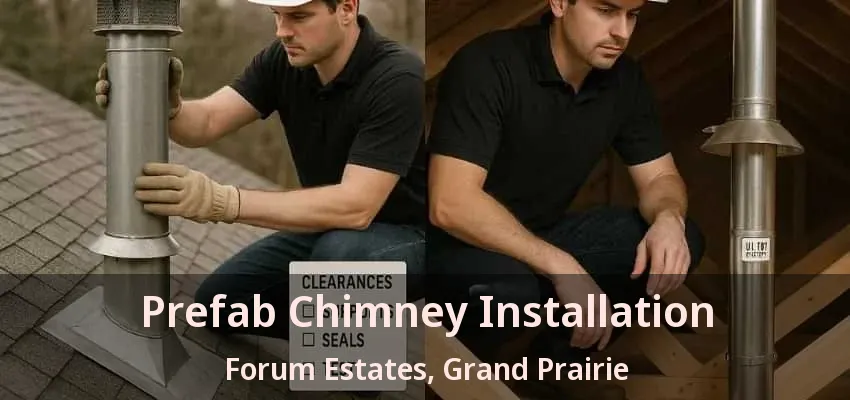 Prefab Chimney Installation Forum Estates, Grand Prairie - TX