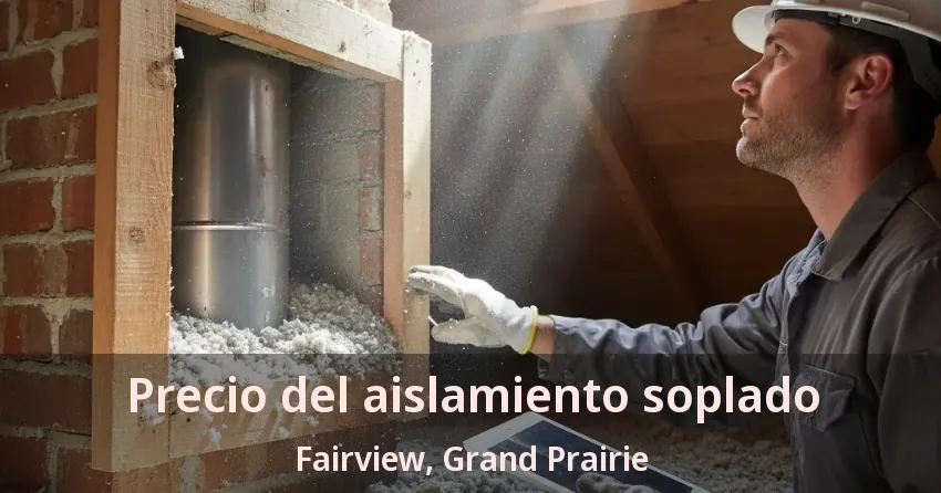 Precio del aislamiento soplado Fairview, Grand Prairie - TX