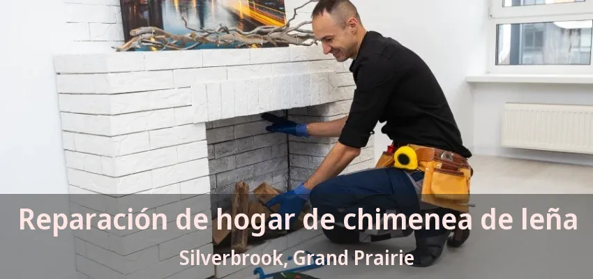 Reparación de hogar de chimenea de leña Silverbrook, Grand Prairie - TX